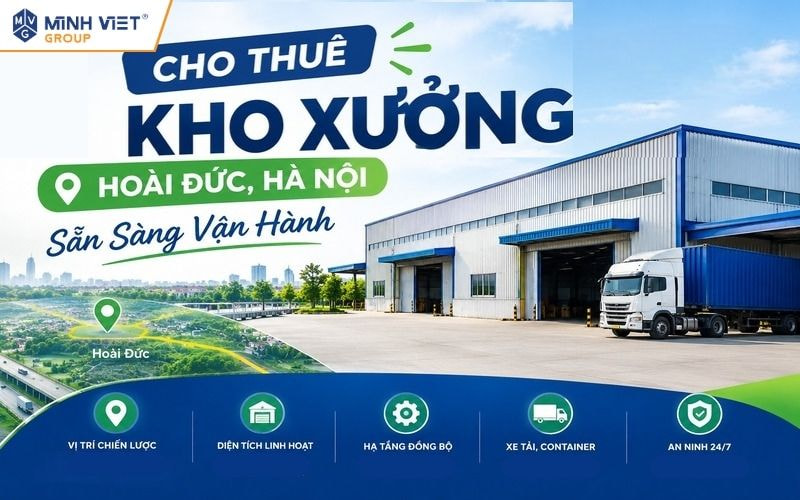 Cho Thuê Kho Xưởng Hoài Đức, Hà Nội - Sẵn Sàng Vận Hành